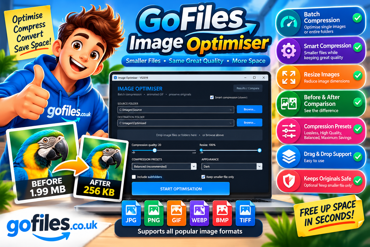 Image Optimizer & Converter
