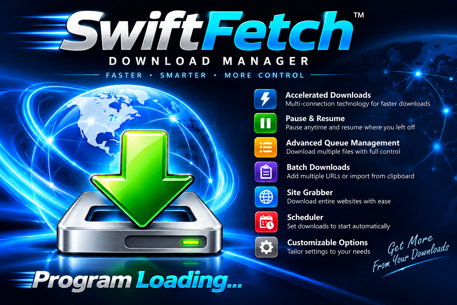 SwiftFetch Download Manager